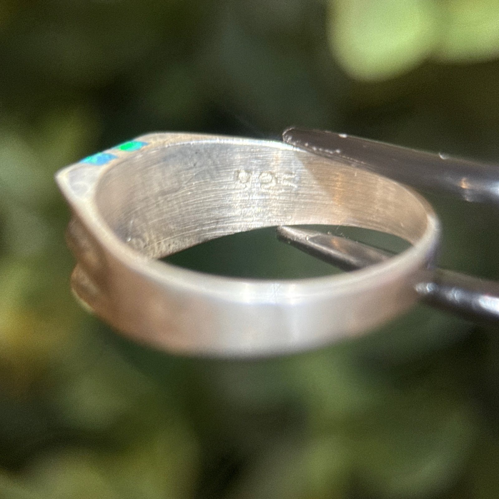 925 Silver Opal Ring - image 7