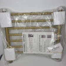 Amba RWHS-SB 7 Bar Towel Warmer - Satin Brass- NWOB