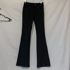 Simply Vera Vera Wang Women’s Black Textured Career Bootcut Pants – Size XS