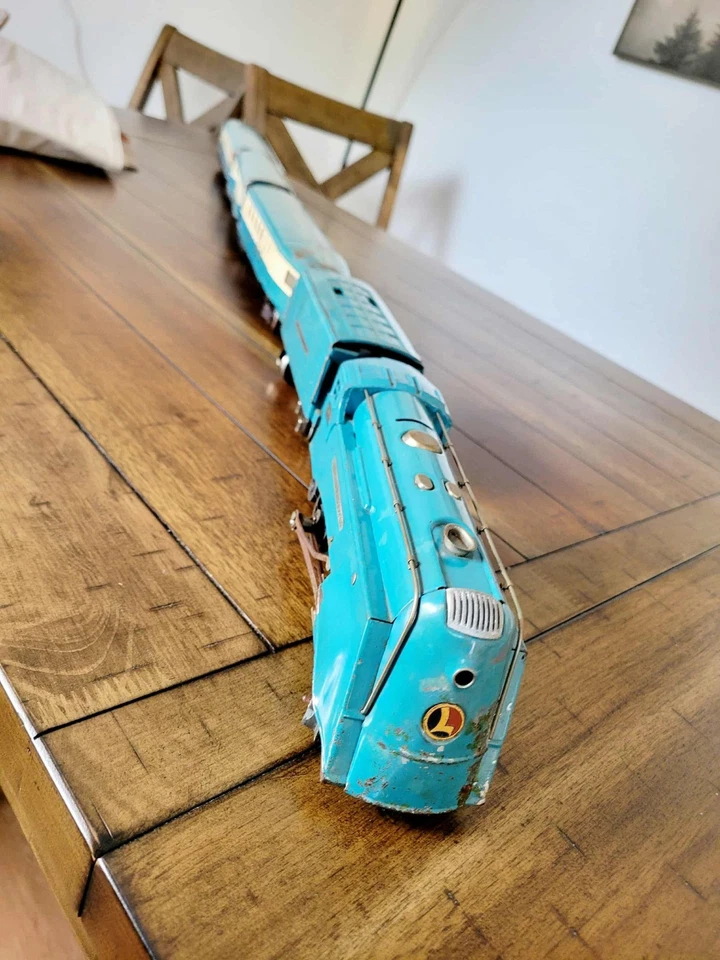 Lionel Prewar Blue Streak Passenger Set 265E 265WX 617 618 619 for Restoration - Image 3 of 4