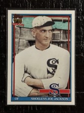 2026 Topps Series 1 - 1991 Topps Baseball Joe Jackson #T91-27 (RC)