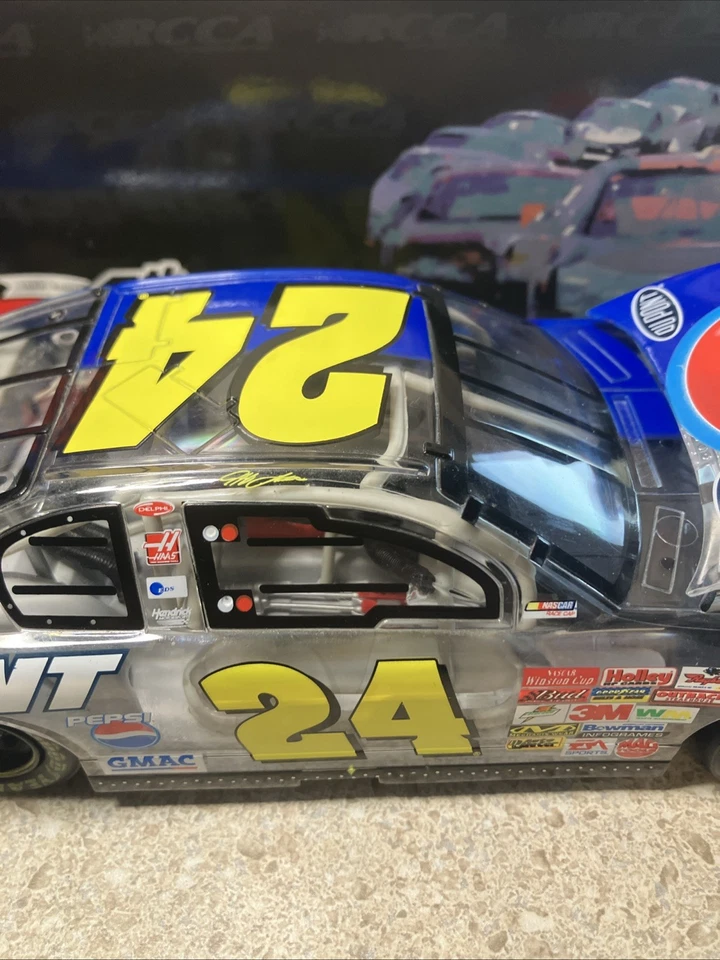 Jeff Gordon 2002 Acción 1:24 Monte Carlo #24 Pepsi Transparente Talladega 1/2500 Foto 4 de 4