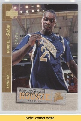 2005-06 Upper Deck Rookie Debut Rookie Spectrum 22/25 Chris Taft #102 READ 7k0