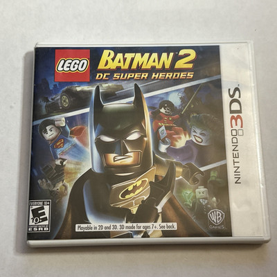 LEGO Batman 2 - Nintendo 3DS Complete w Manual & Case WARNER BROS 2012