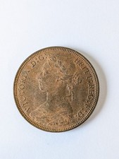 1887 Queen Victoria Halfpenny In Excellent Condition Unc Or Near?