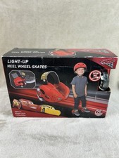 Disney Pixar Light Up Heel Wheel Skates - Cars 3 - Ages 4 - Roller Skates