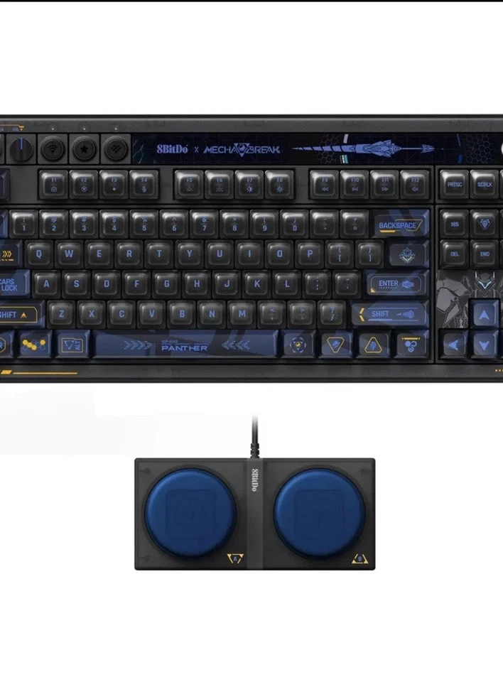 8BitDo Retro 87 Mechanical Keyboard - Mecha Break: Panther - for Windows Android - Image 2 of 4