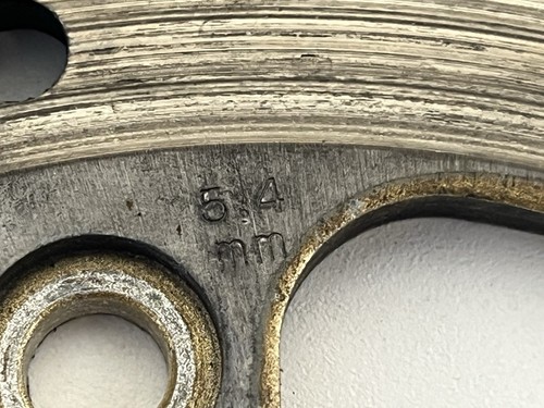 Ducati OEM 748 916 996 998 Brembo rear brake disc for Ducati 49240111B - Picture 4 of 5