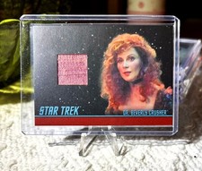2026 RITTENHOUSE STAR TREK CONNECTIONS DR. BEVERLY CRUSHER WORN COSTUME RELIC