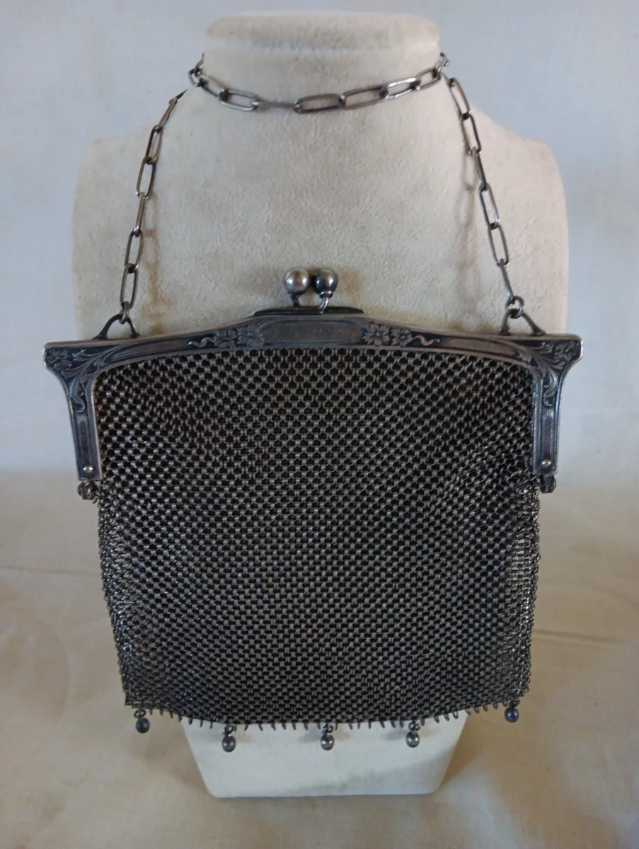 25+ Mesh Silver Vintage Bags, Handbags & Cases for sale | Updated