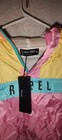 Rebel Minds Women's Pink Windbreaker Rain Jacket Coat Size XL NWT — photo 2