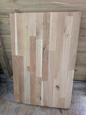 Oak Kitchen Worktop Offcut, 600mm x 400mm x 40mm