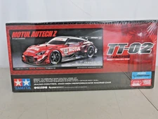 Tamiya Motul Autech Z 1/10 4WD Electric Touring Car Kit (TT-02) (Painted Body)