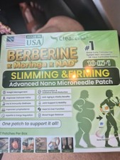 Berberine x Moringa x NAD slimming patches