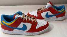 Nike DH8009-600 Dunk Low QS Men Size 8.5 Shoes LeBron James Fruity Pebbles
