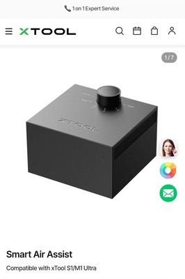 XTool S1 Smart Air Assist