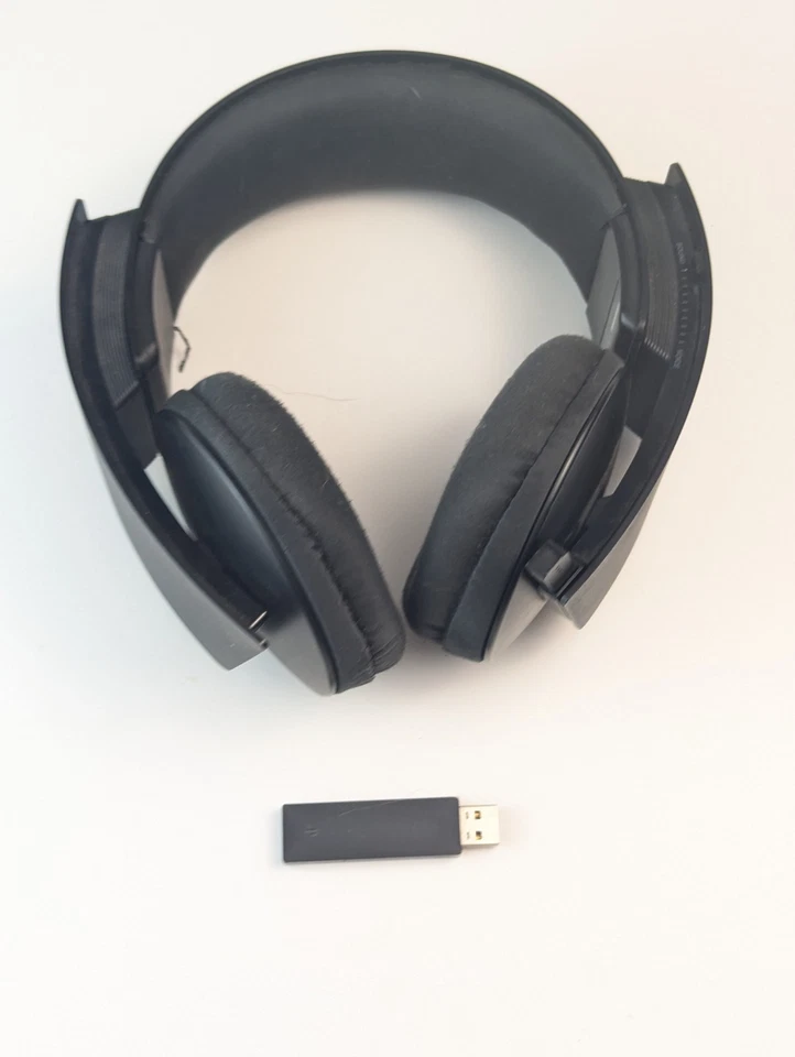 Sony Playstation Gold Wireless Stereo Headset CUHYA-0080 CUHYA-0081 Receiver - Image 2 of 4