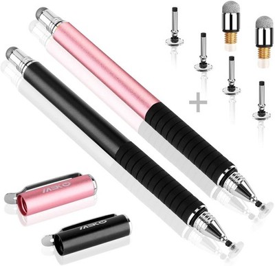 Universal Stylus,2 in 1 Precision Series Disc Stylus Touch Screen Pens for Al...