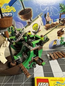 LEGO SpongeBob SquarePants: The Flying Dutchman (3817) 99% Complete Lantern Miss
