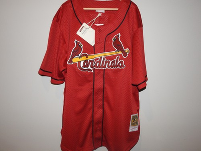 #ad Mitchell amp; Ness 1998 St Louis Cardinals #25 Baseball Jersey New Mens Big amp; Tall $49.99