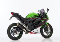 Shark SRC 4 Slip On ErsatzdäMpfer (1-1) Super Short FüR Kawasaki Z125 125 19-20