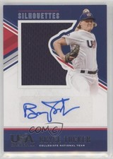 2018 USA Baseball Stars & Stripes Jerseys Blue Ink /199 Bryce Tucker #3 Auto 0w8