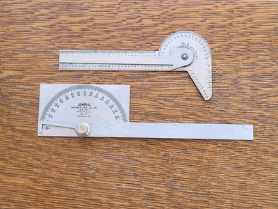 Vintage General Hardware Mfg. Co. No. 16 Multi-Use Tool & No. 17 Protractor