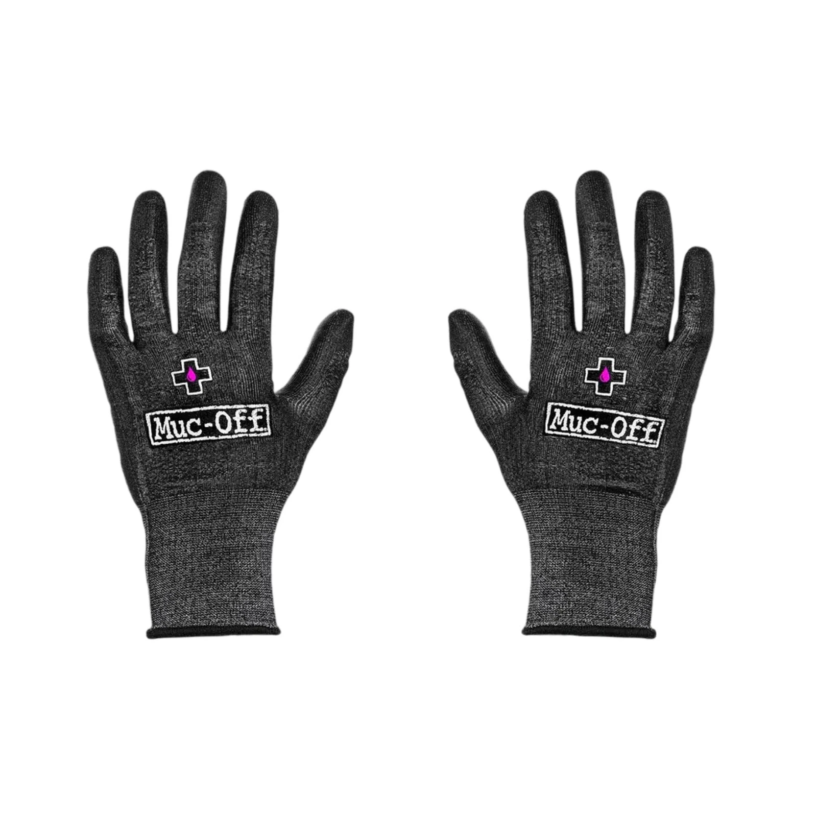 Muc Off Mechanics Gloves - Latex Free Cut-Resistant L (Pack of 1), Black