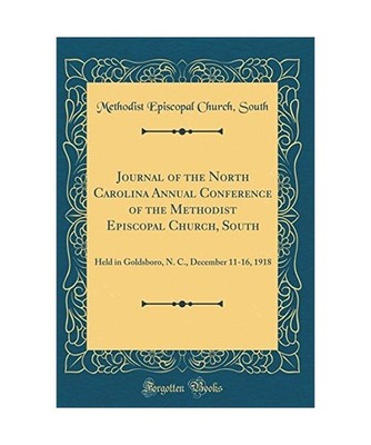 Journal of the North Carolina Annual Conference of the Methodist Episcopal Churc