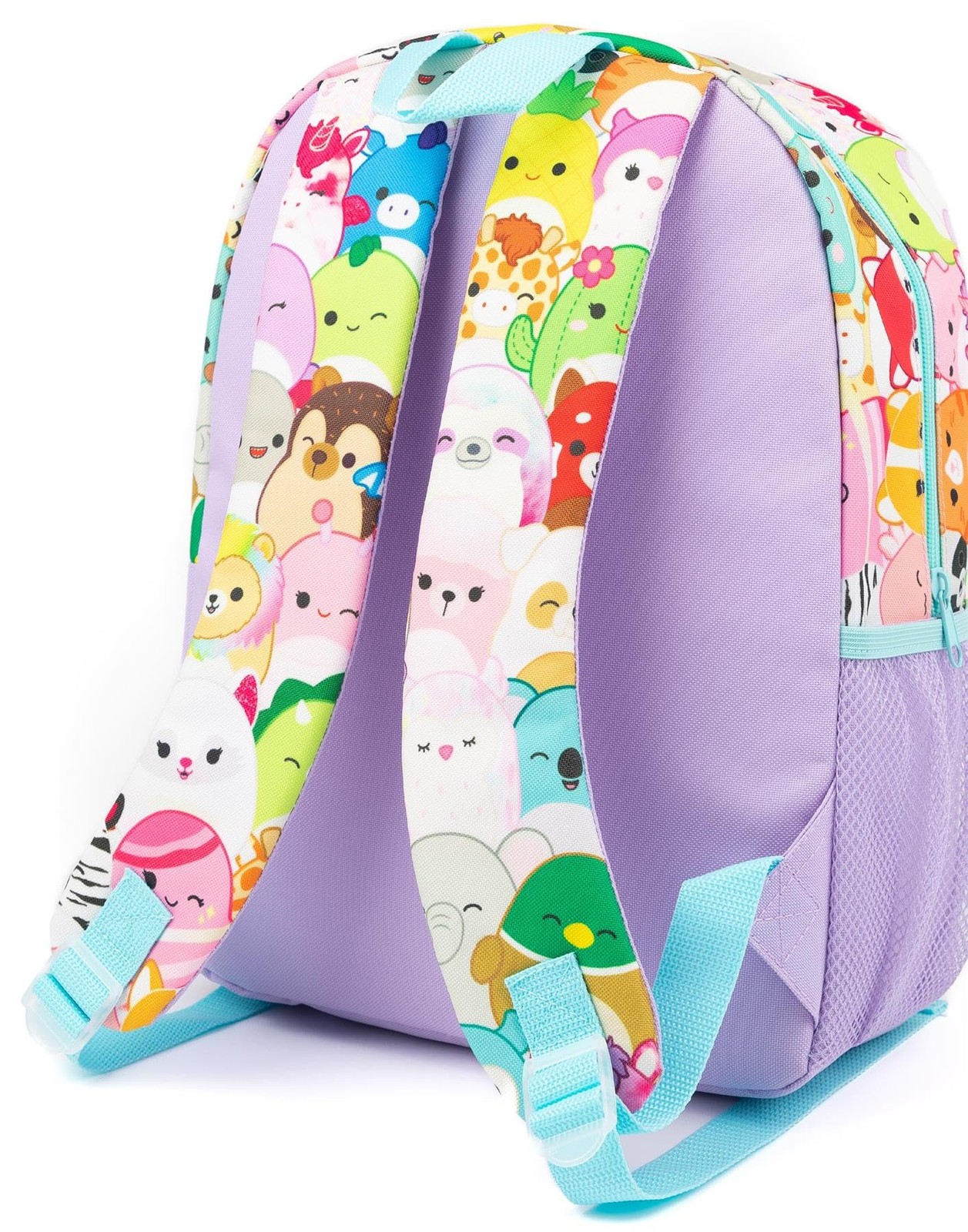 Girls 4 Piece Backpack Set | Purple Rucksack Bundle with Bag, Pencil Case, Lu... image 4