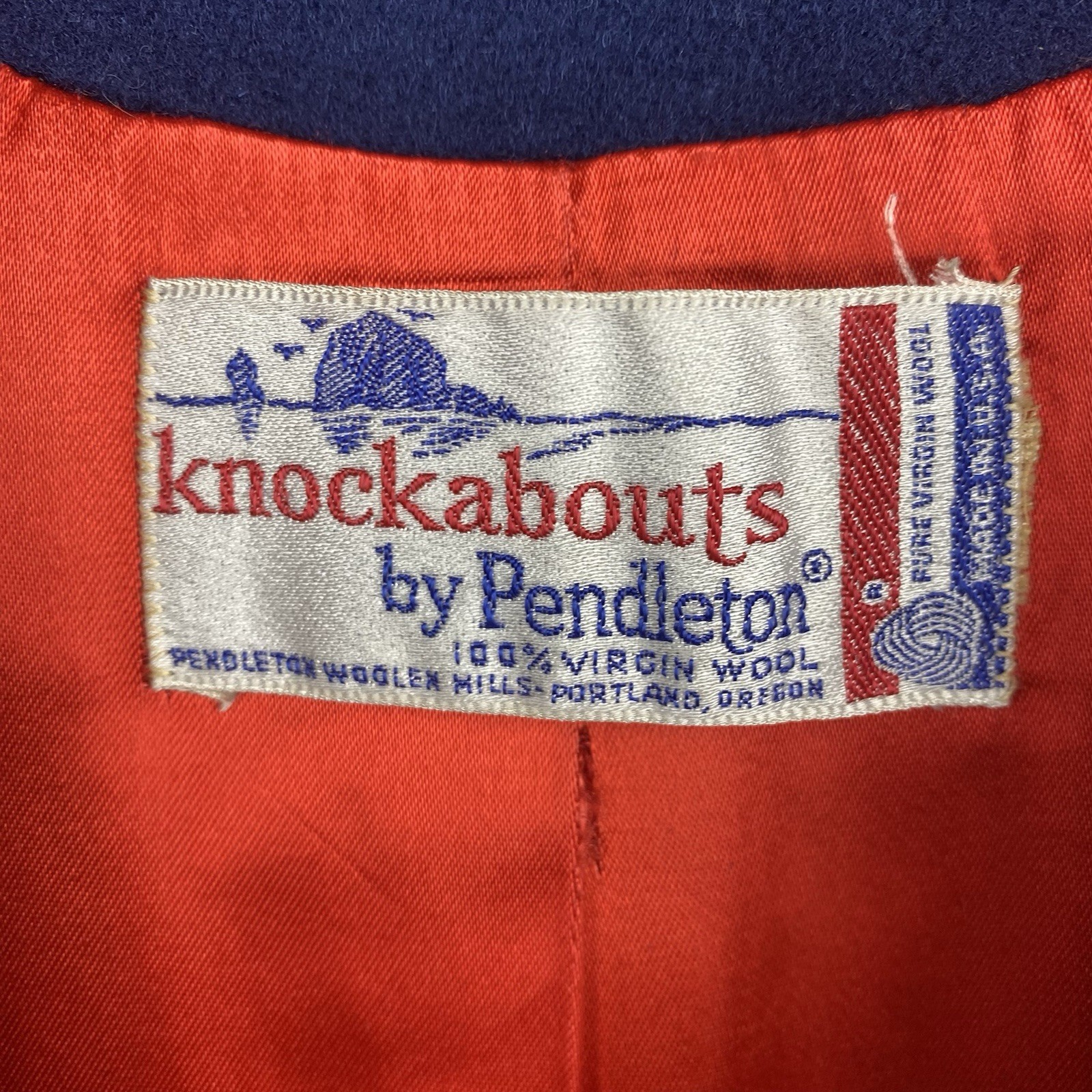 Pendleton Knockabout Double Breasted Navy Blue Wo… - image 13