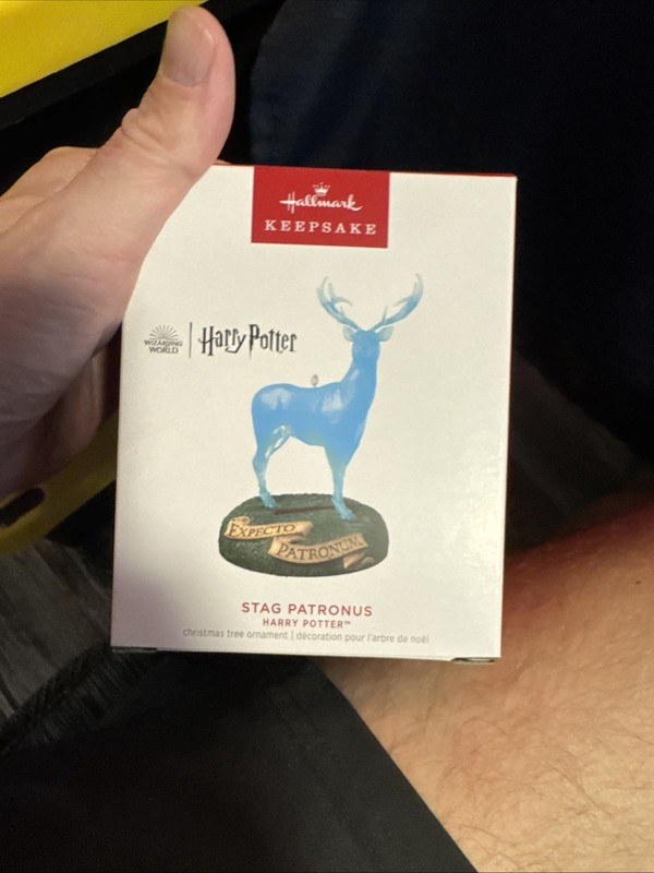 2023 HALLMARK KEEPSAKE HARRY POTTER STAG PATRONUS ORNAMENT NEW IN BOX