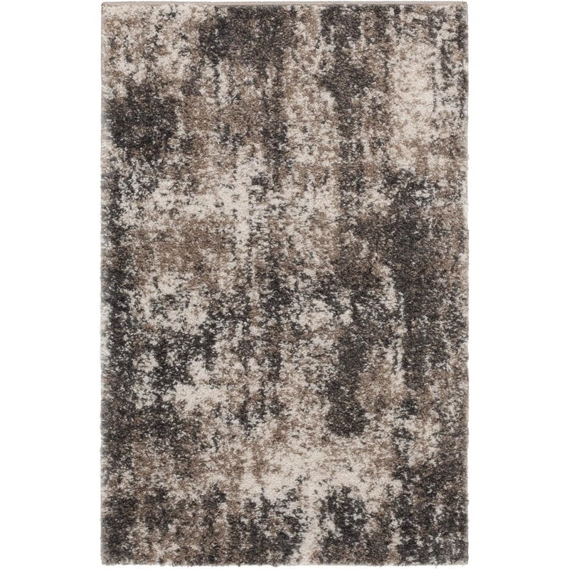 Transitional Abstract Shag Indoor Accent Rug Plush Durable Stain Resistant 30x46 - Image 2 of 4