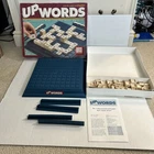 Upwords Vintage Word Board Game Milton Bradley 1997 Complete Excellent Condition