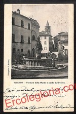 ak6500 - VINTAGE POSTCARD - Viterbo - Fountain of Death and Cathedral Bridge