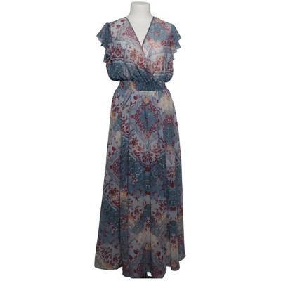 Kate and Lily, Maxikleid, Größe: 40, Blau/Rot/Mehrfarbig, Paisley, Damen #H2T