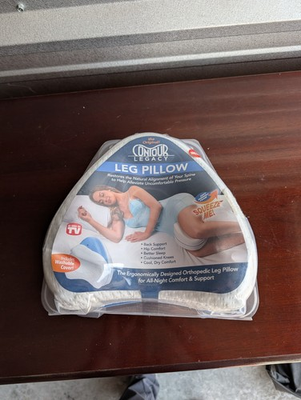#ad Contour Legacy Leg Pillow Reduce Pressure on Lower Back Knees Back Pillow NEW $9.99