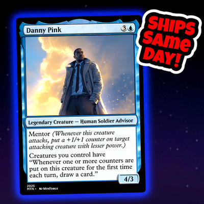 Danny Pink - Custom Art Magic: The Gathering Playtest Card - Commander EDH
