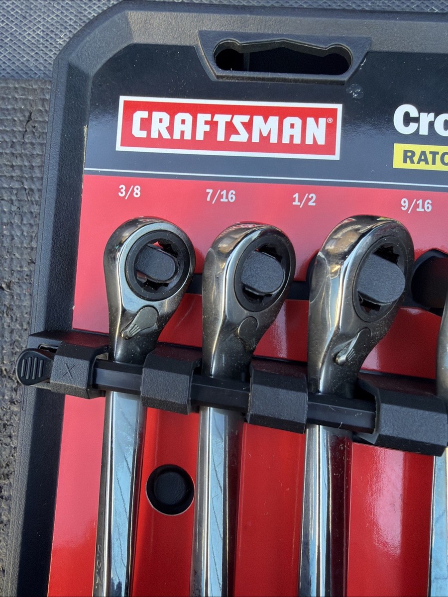 Sears Craftsman Usa Nos Rare Ratcheting Reverse Cross Force Wrench