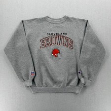 Vintage 90s Cleveland Browns Champion Made in USA Sweatshirt Size Youth XL