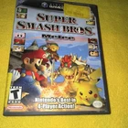 Nintendo Super Smash Bros. Melee Fighting Game for GameCube w/ Case TESTED