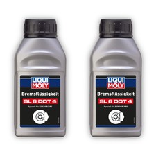 2x Bremsfl�ssigkeit LIQUI MOLY 21167 Bremsfl�ssigkeit SL6 DOT 4 Brake Fluid 500