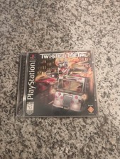 Twisted Metal PlayStation 1, PS1, 1995 CIB Rare Black Label Jewel Case Variant