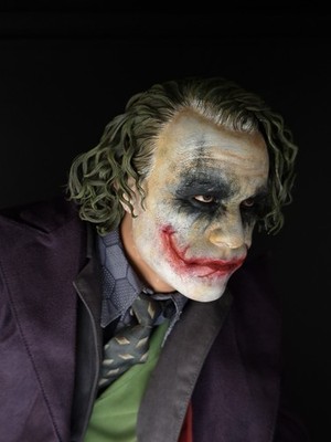 Prime 1 Studio Joker Heath Ledger Bonus Version TDK Batman 1/3  Custom Portrait 