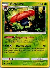 Vileplume Holo Rare SM - Burning Shadows 6/147 LP Reverse Holofoil Pokemon Card