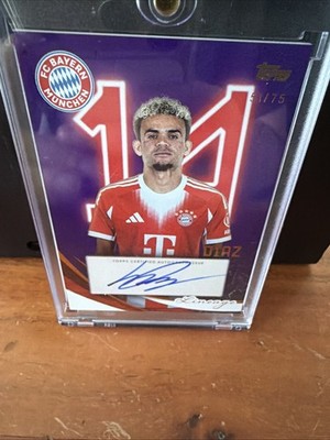 Luis Díaz Topps Lineage Fc Bayern München Autogramm 51/75