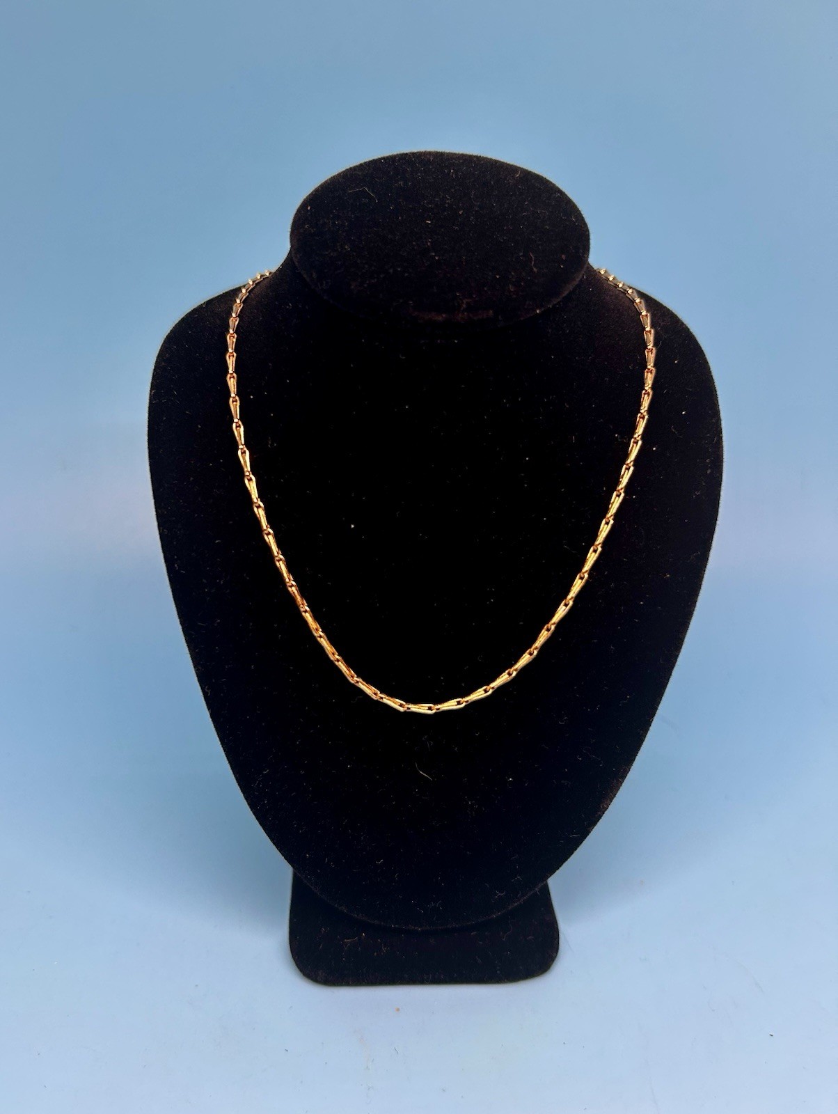 Vintage Napier Signed Gold Tone Necklace Chain