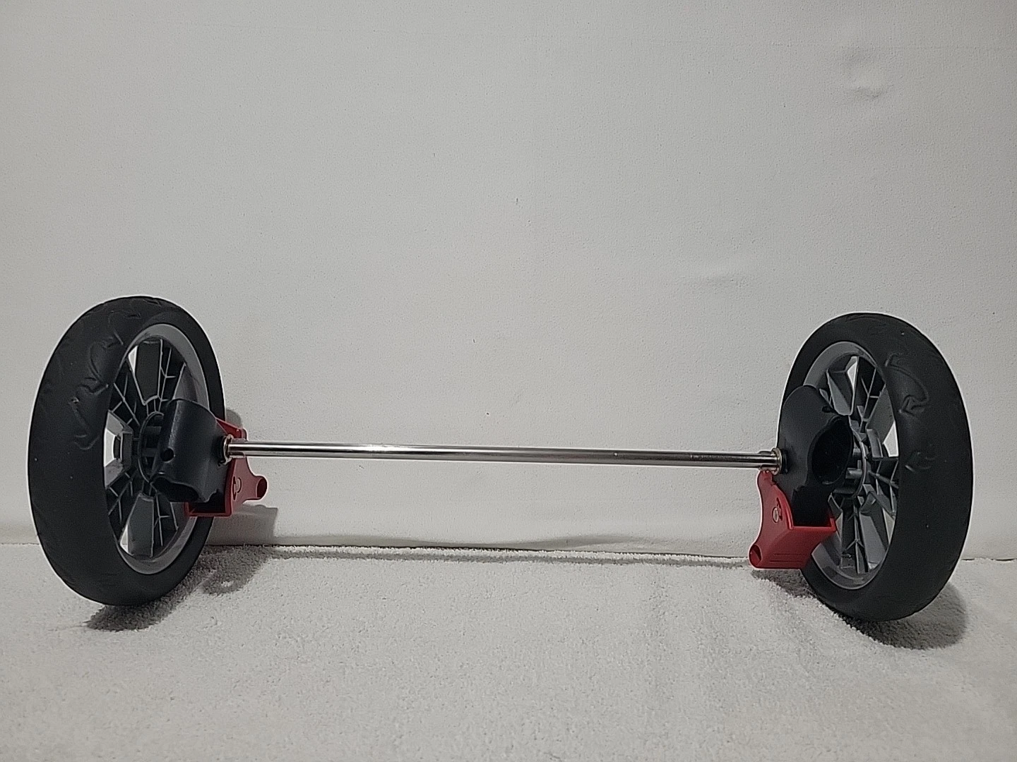Baby Trend Sit N Stand Double Stroller Rear Side Wheel Tire With Axle Bar