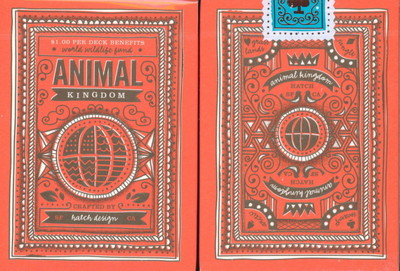 Spielkarten ANIMAL KINGDOM Poker Size Playing Cards Deck Theory11