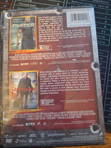 Faster & Mechanic (DVD) - Picture 2 of 2
